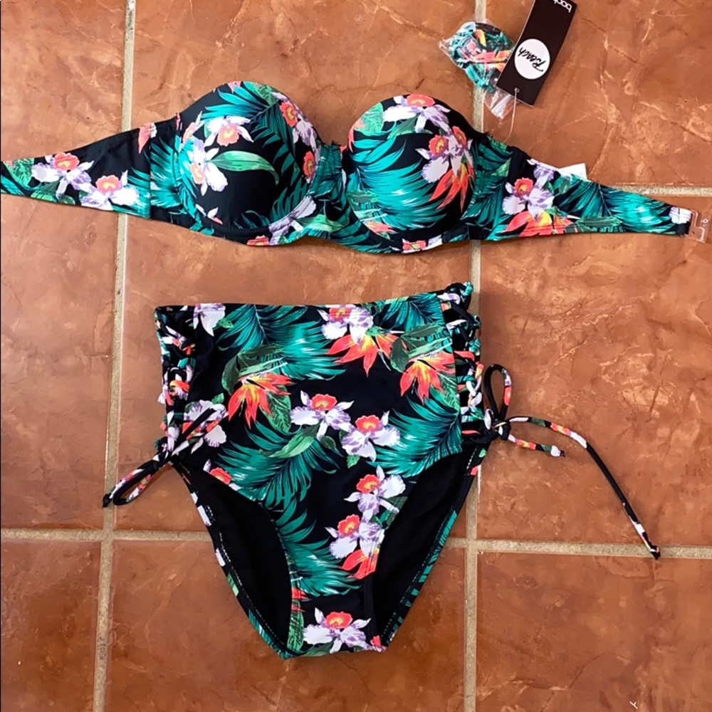 Tropical Swimsuit Set